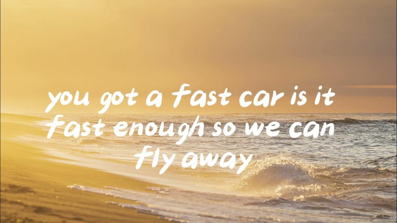 Fast Car (Lyrics) - Luke Combs - YouTube