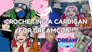 crochet vlog!! | crocheting my outfit for Dreamcon + why I stopped commissions | craft diaries