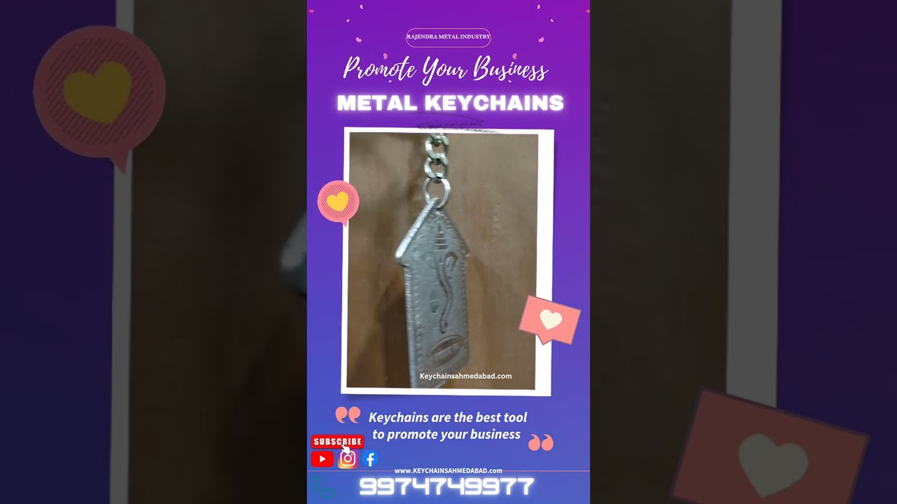 PROMOTIONAL METAL KEYCHAINS 