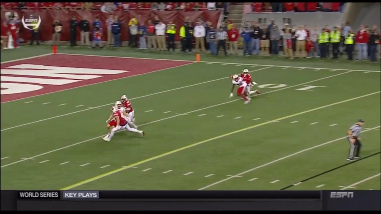 Nebraska @ Wisconsin - Is this Defensive Passing Interference - YouTube