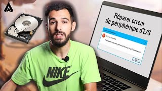 Comment Réparer erreur de périphérique d'E/C sur disque dur ?