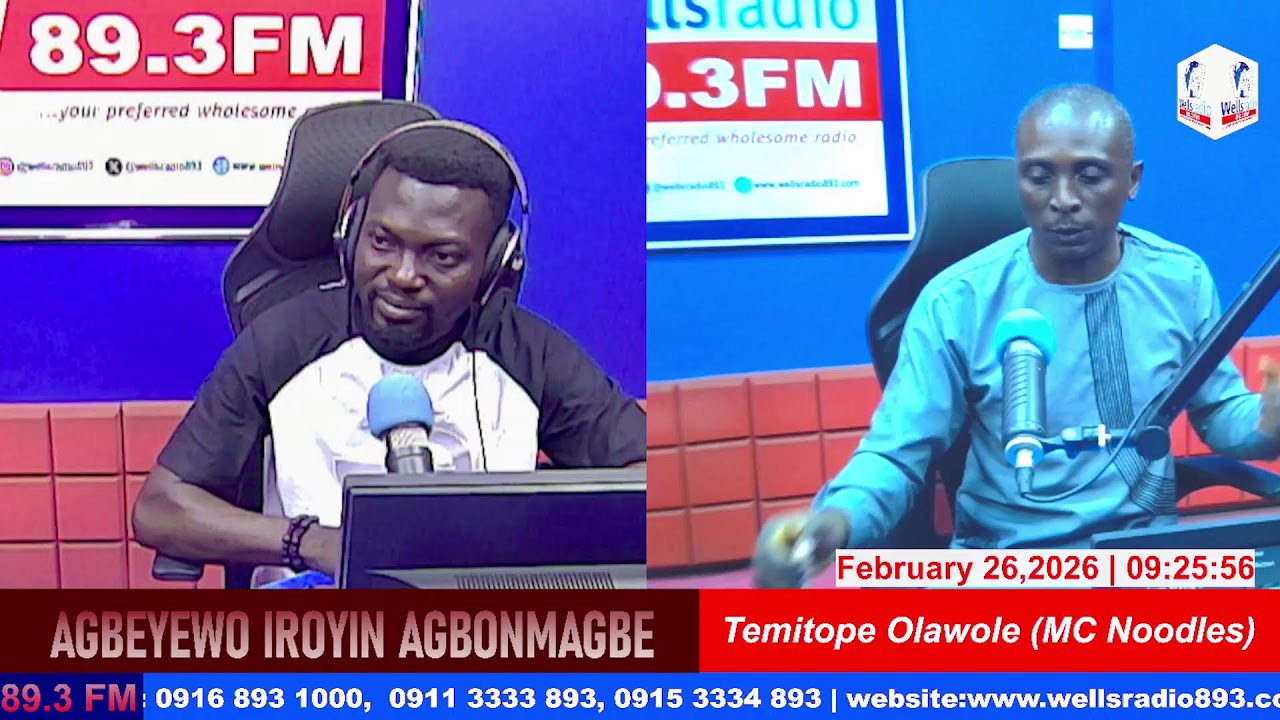 AGBEYEWO IROYIN AGBONMAGBE pelu Temitope Olawole (MC Noodles)