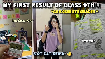 *MY FIRST RESULT* 😭👺 of 9th grader.... Unexpected marks💀🤡#exam #9thgrader 
