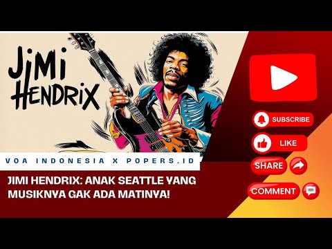 Jimi Hendrix: Anak Seattle yang Musiknya Gak Ada Matinya! #jimihendrix #legend #musician