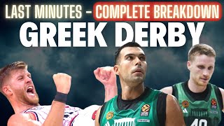 Decoding the Final Moments: Panathinaikos vs Olympiacos Greek Derby Breakdown