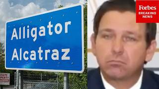 DeSantis Asked About Alligator Alcatraz Closing: 'How Much Money Does This Cost Florida Taxpayers?'