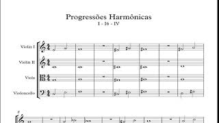 Harmony Progressions I - I6 - Iv
