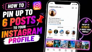 How to Pin Up to 6 Posts to Your Instagram Profile 📌 [June 2026 Update]