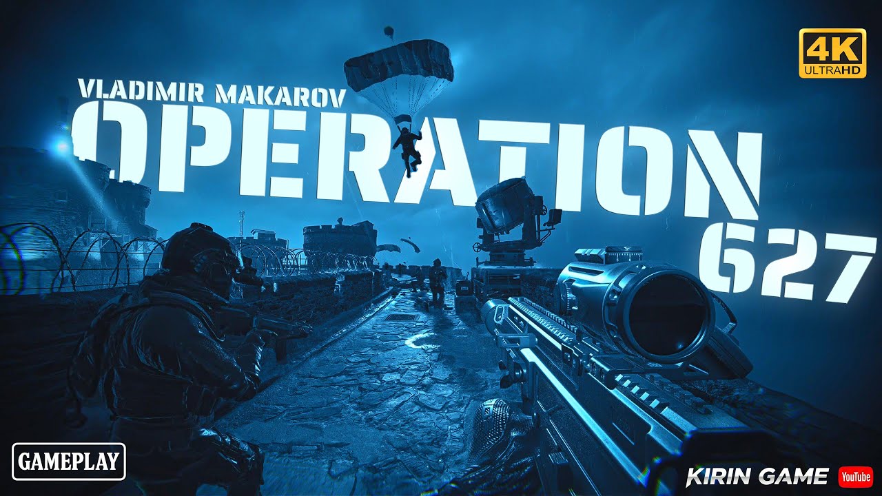 Operation 627 – Ultimate Makarov Rescue! Call of Duty MW3 4K Gameplay ...