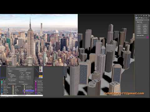 Procedural Building/City Generator with Tyflow