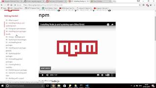 Installing Node and NPM MEAN Web App Tutorial With Angular #2