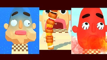 Sandwich Runner Max Levels Gameplay Walkthrough ASMR Relaxing | Android IOS Games | PigManBoizGaming