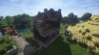 -Minecraft-Lets Build A Rustic Fishing Village ep.4 Simple Yet Beautiful House