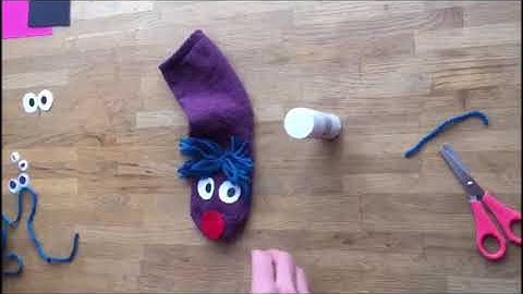 Silly Squad:  Make silly sock puppets with Lucy