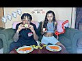 SPEED EATING 🍽 CHALLENGE  *Look at Her Belly*😂😂