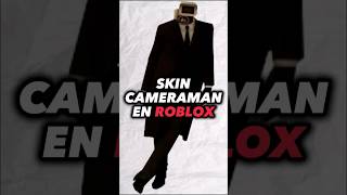 CAMERAMAN en ROBLOX!!  skin tutorial #roblox #shorts #skibiditoilet #cameraman