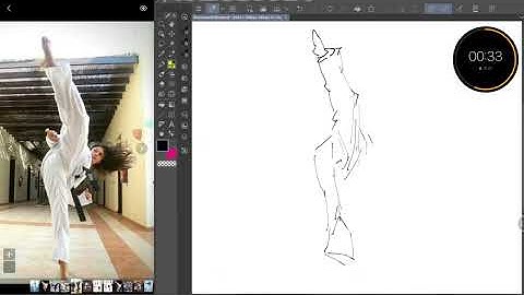 Draw With Me!!! 1 min GESTURE DRAWING session