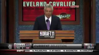 Kyrie Irving Gets Drafted #1 Overall By The Cleveland Cavaliers-2011 NBA Draft (HD)