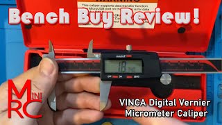 The Bench - VINCA Digital Vernier Micrometer Caliper Box Opening and Quick Review!