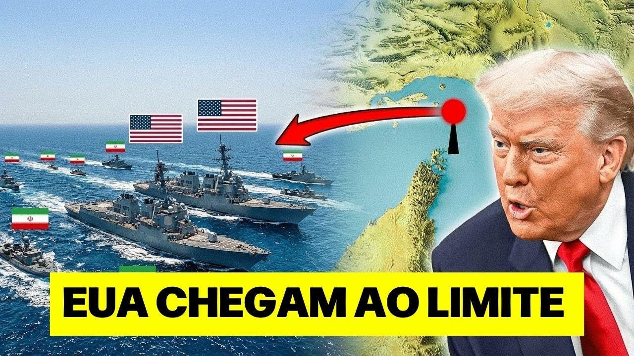 EUA destroem Marinha do Irã: 9 navios afundados em ataque impressionante