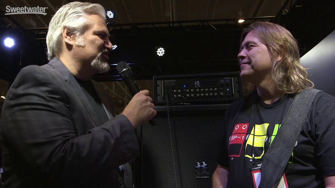 Boss Waza 75 75 Watt Modeling Amplifier Head Demo At Summer Namm