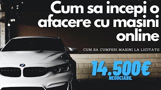 Afacere cu bani putini | Cum sa cumperi masini la licitiatii online (Afacere cu masini SH)