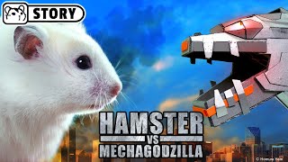 Hamster vs Mechagodzilla 😱 Epic hamster escape 😱 Homura Ham