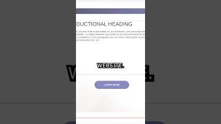 3 Website Design Mistakes To Avoid #shorts