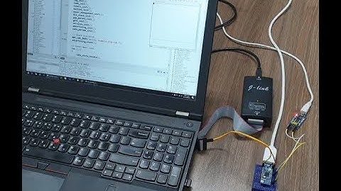 nRF52840 USB Dongle debugging using J-Link.
