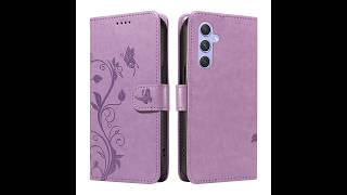 PureGuardCases Butterfly Flower Leather Wallet Case for Samsung Galaxy screenshot 5