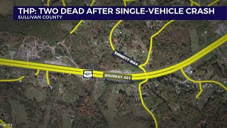 2 dead after crash in Sullivan County