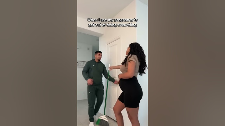 Pregnant girlfriend does this to get out of everything #shorts