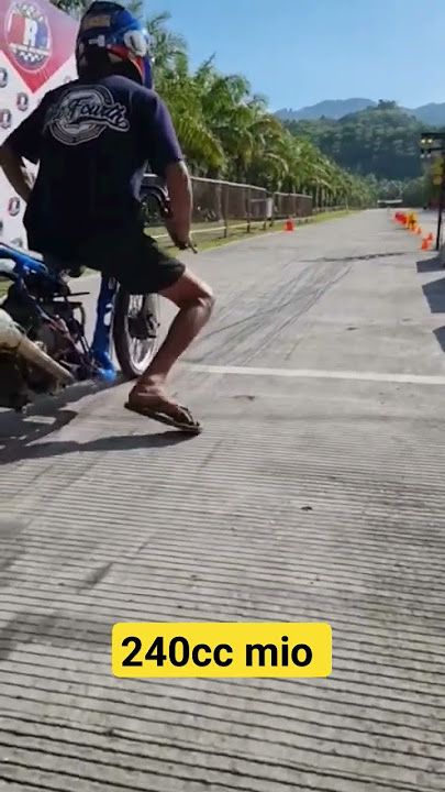 Mio 240cc IGAYA BROS WORKZ X KAMOTELINES #ngo #dragrace #philippines