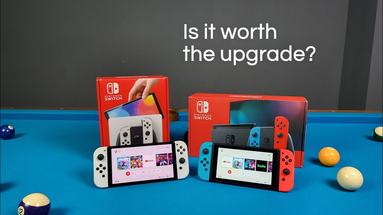 Nintendo Switch OLED | Unboxing and Comparison to Original