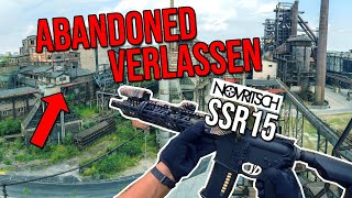 Airsoft in an abandoned factory | SSR15 Gameplay