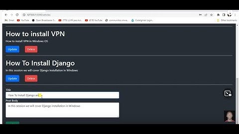 Django React JS Blog Full Tutorial - 2022