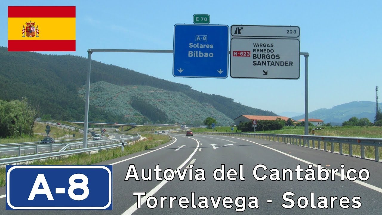 Spain: A-8 Torrelavega - Solares (Cantabria)