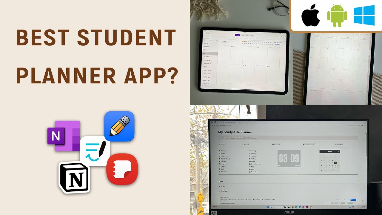 Best Digital Planner App for Students in 2026? Goodnotes 6, Notability, OneNote, or Notion?