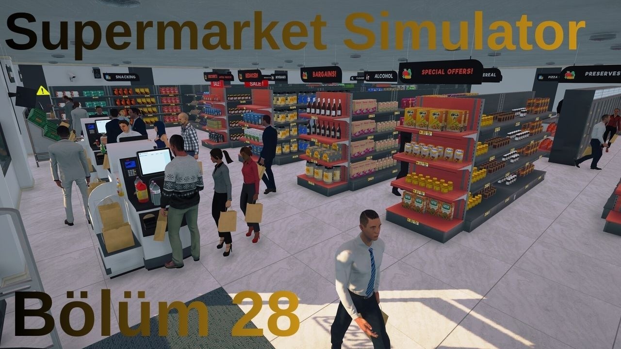 Supermarket Simulator Bölüm 28 Buzdolabı Ve Dondurucu Aldık Yeni Ürünler Geldi #oyunlar #oyuncu