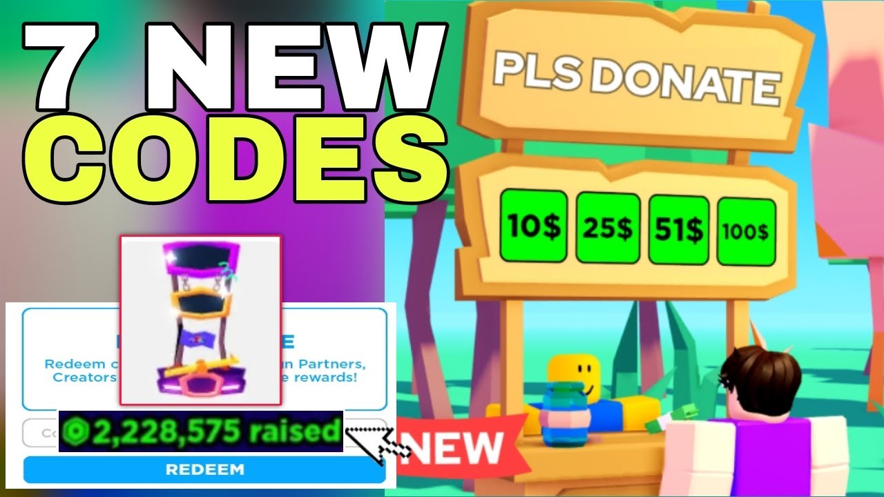 NEW PLS DONATE CODES, ROBLOX #shorts #roblox in 2023