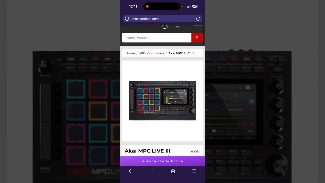 MPC LIVE 3 LEAK - Official image and specs!