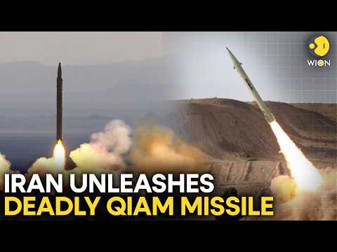US-Iran War LIVE: Iran Unleashes Deadly New Qiam Missiles In Latest Attack Targeting Israel | WION