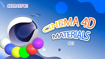 ☝ Cinema 4D 2023 create material tutorial 2023 ► C4D shaders