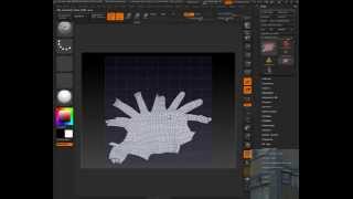 zBrush to Photoshop with zAppLink [3] (My attempt to export 7680x7680 Texture with 3 GB RAM)