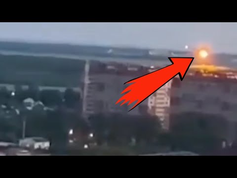 Видео: Под Рязанью упал российский военный самолет ИЛ-76
