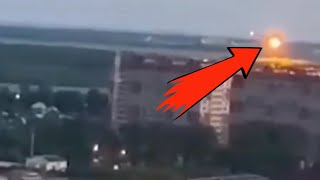 Под Рязанью упал российский военный самолет ИЛ-76