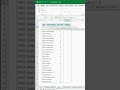 Dynamic Selection in Excel #excel #MicrosoftExcel #ExcelTutorial #ExcelTips #ExcelLearning #tips