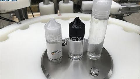 CX-YGF 60ml e liquid filling machine,chubby gorilla filling capping labeling machine