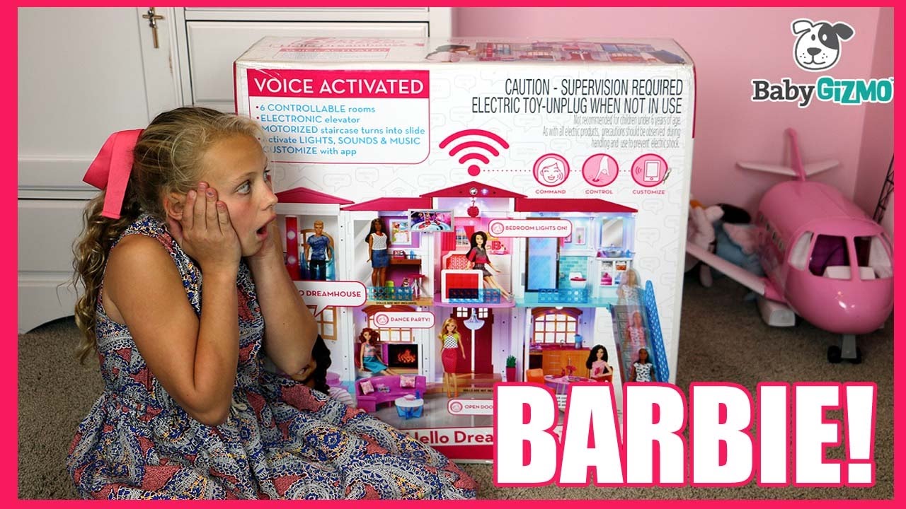 Barbie Dreamhouse 2017 - 6 Barbie Dollhouse Unboxing Review Baribe