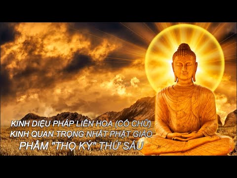 Video KINH DIỆU PHÁP LIÊN HOA - PHẨM THỨ 6 - 